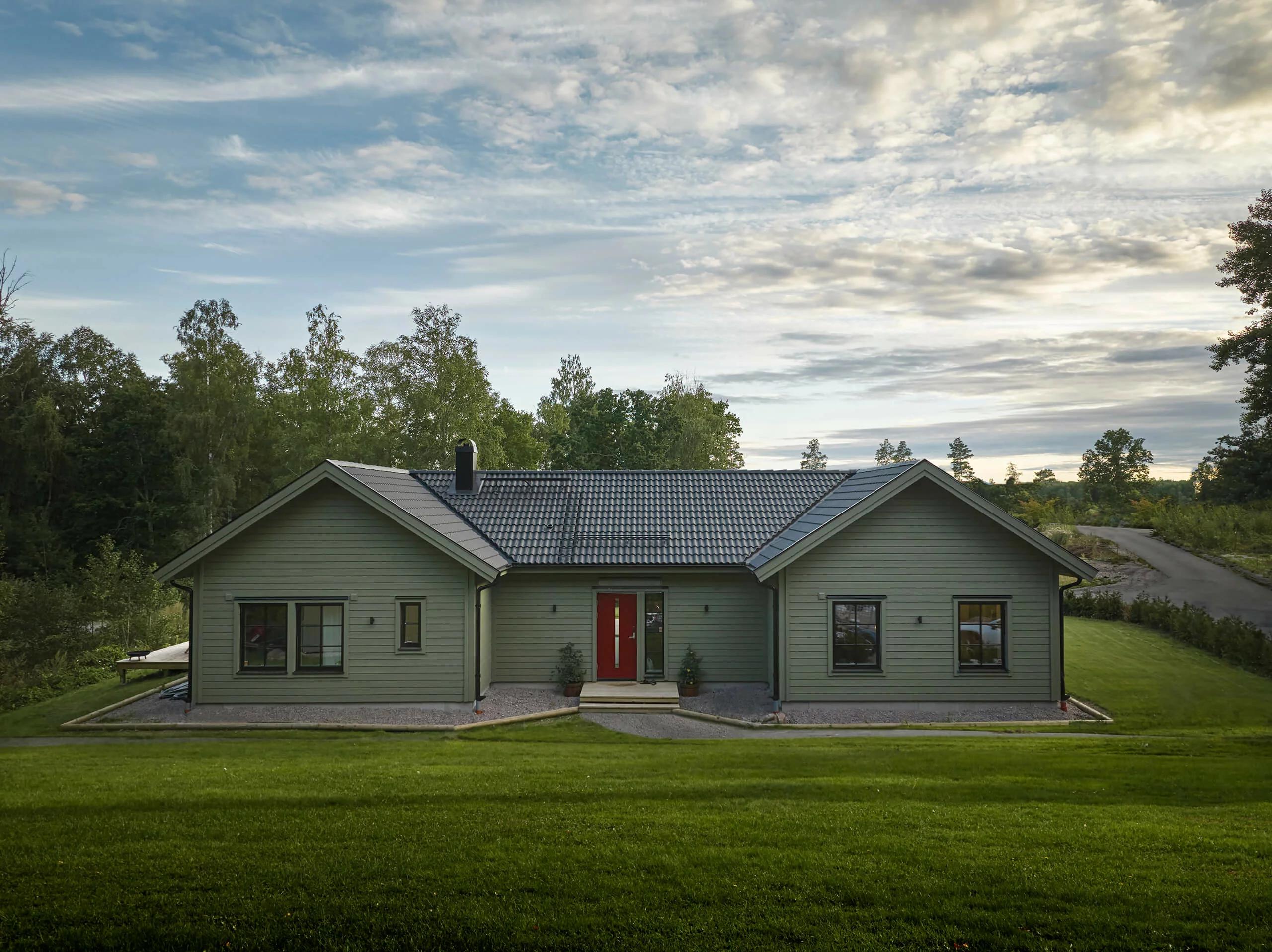 trivselhus bygga hus stella 157 fasad