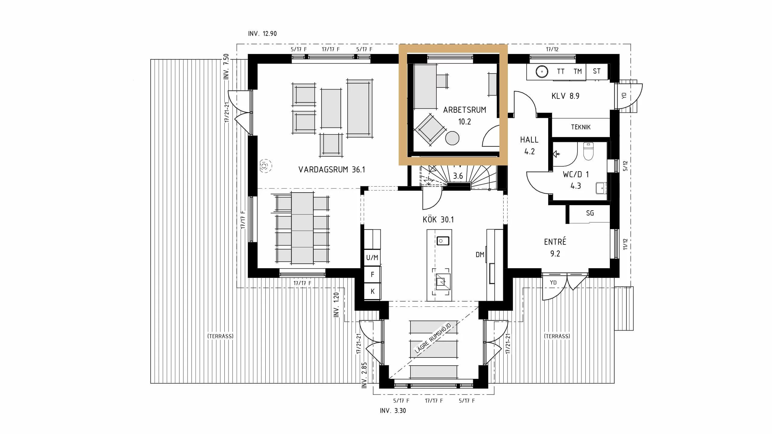 trivselhus villa askim planlösning