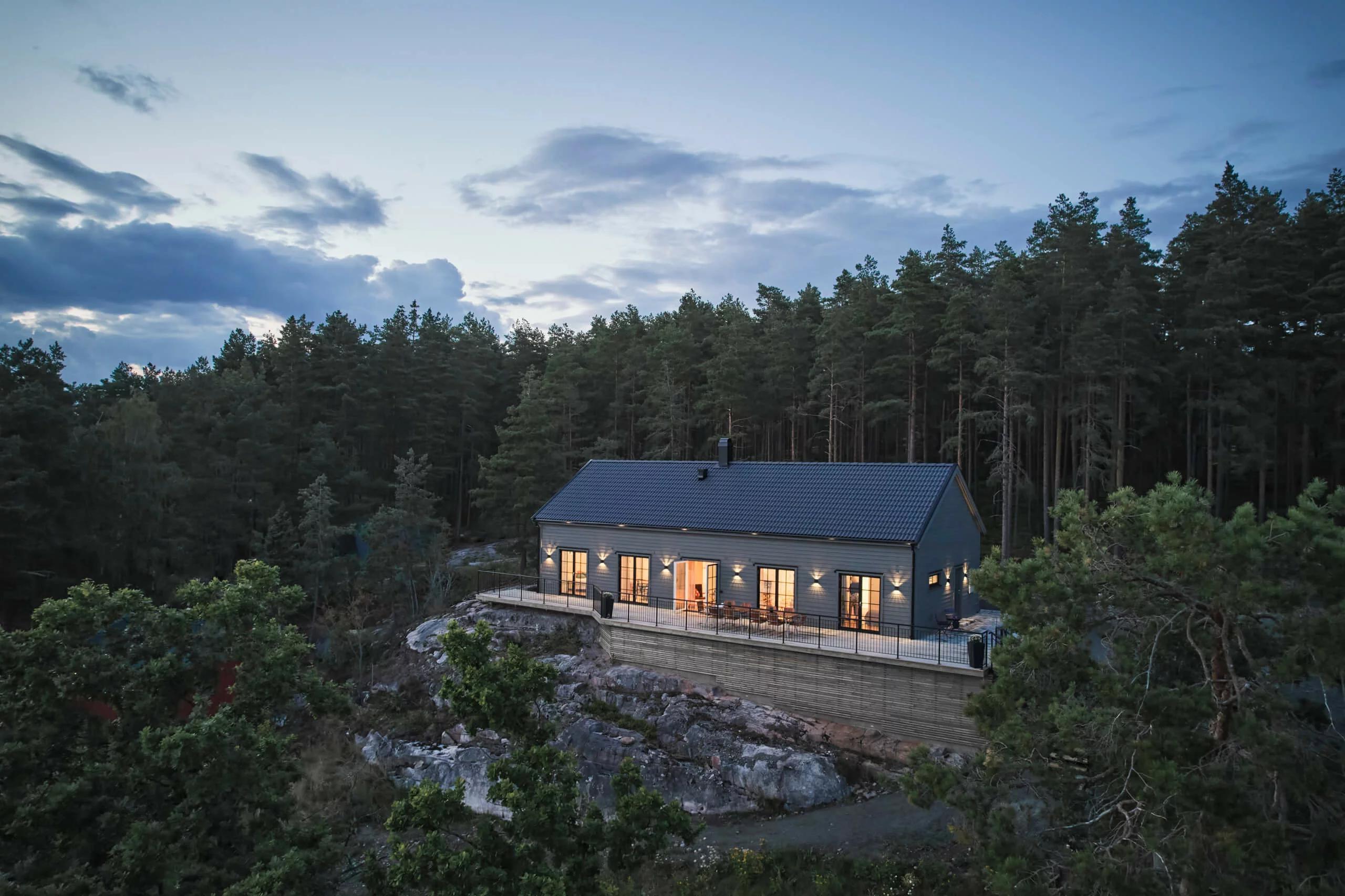 trivselhus villa frösö fasad bygga hus