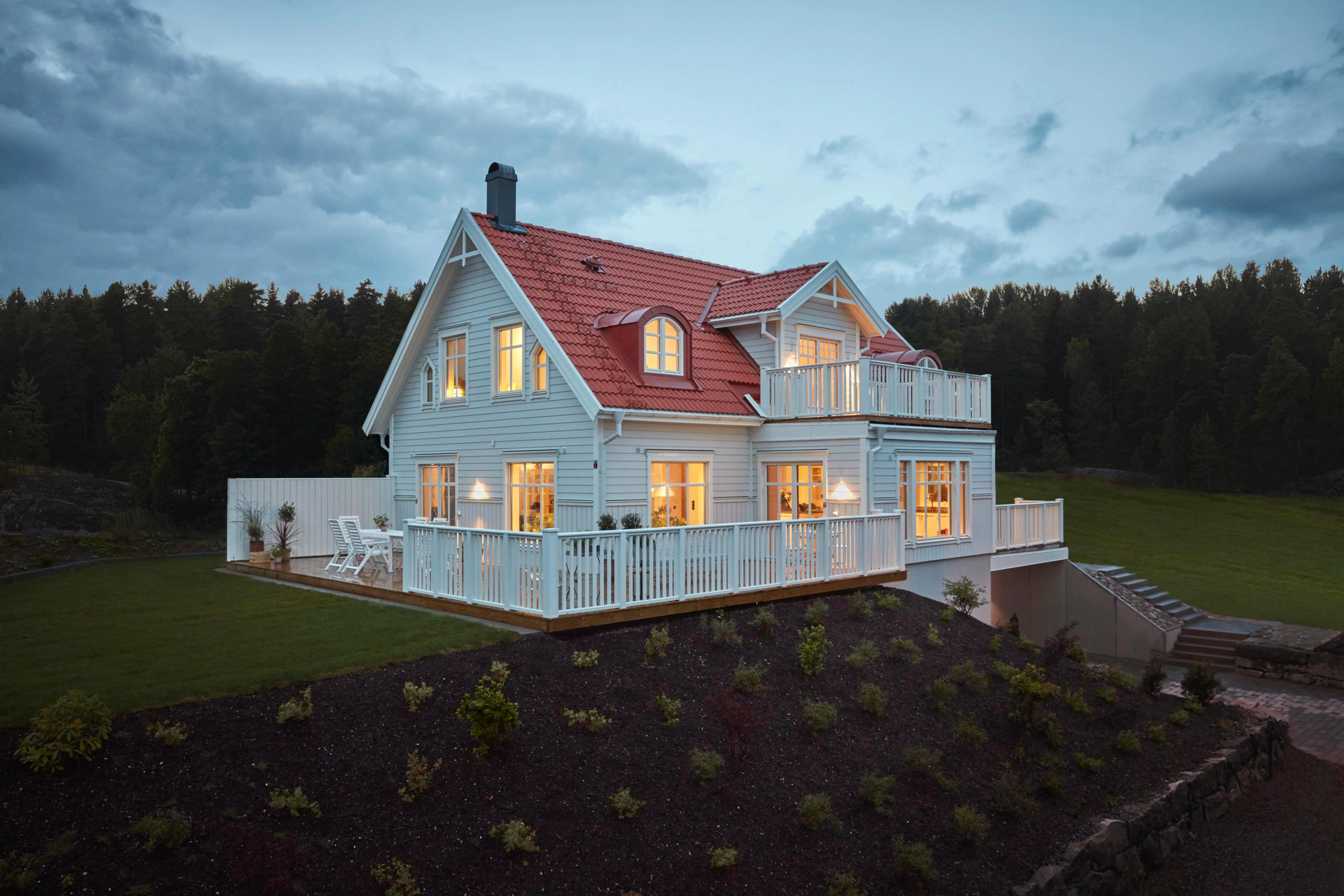 trivselhus villa askim fasad bygga hus