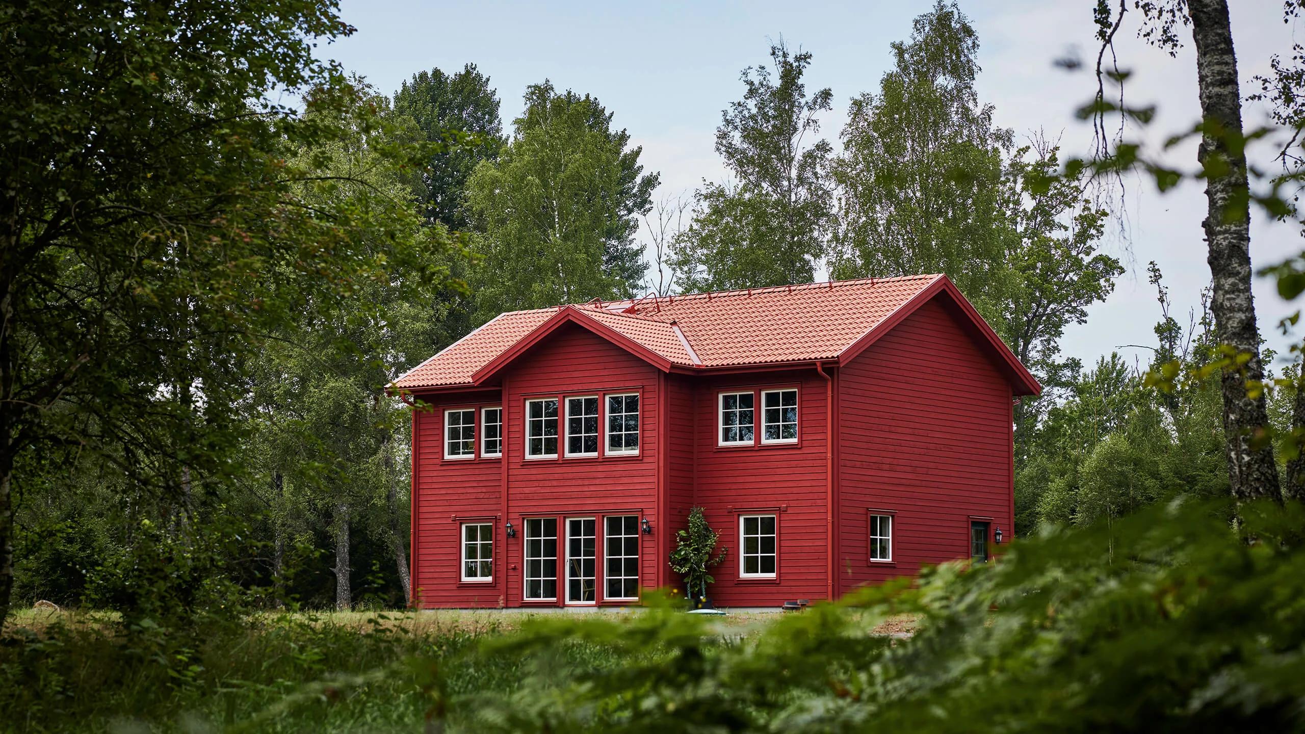 trivselhus bygga hus stella 190 fasad